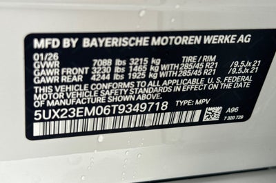 2026 BMW X7 xDrive40i