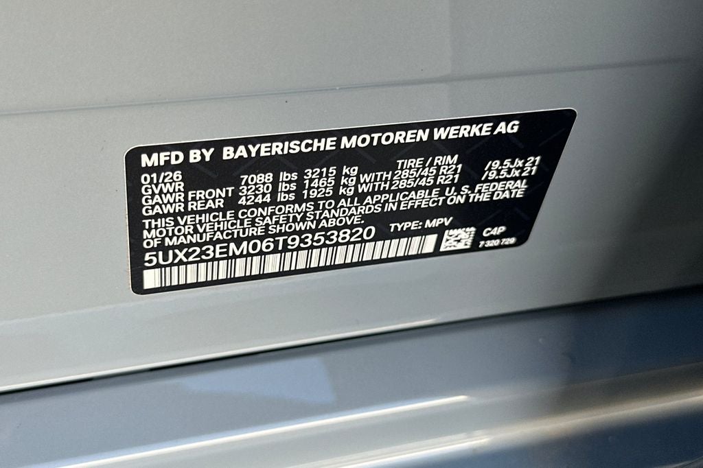 2026 BMW X7 xDrive40i