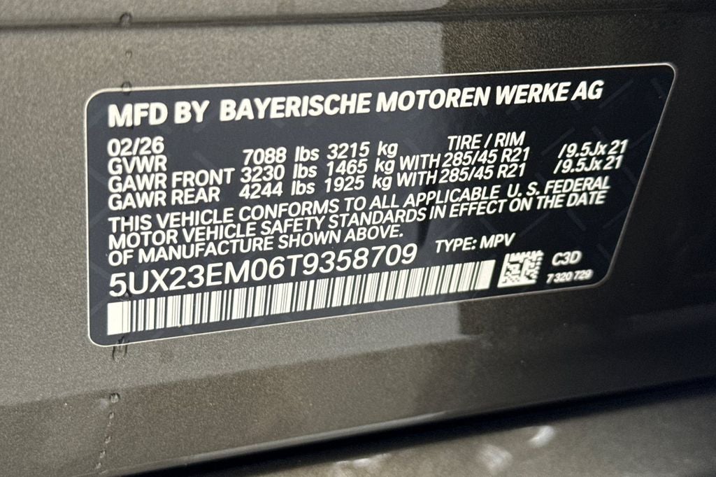 2026 BMW X7 xDrive40i