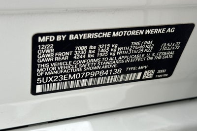 2023 BMW X7 xDrive40i