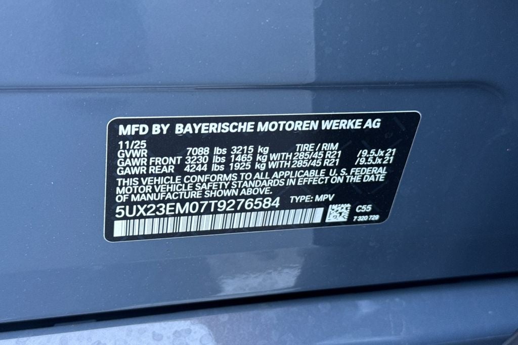 2026 BMW X7 xDrive40i