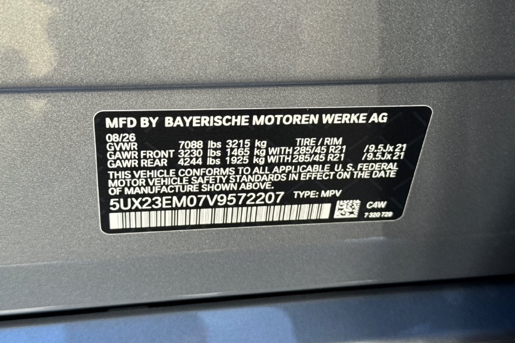 2027 BMW X7 xDrive40i