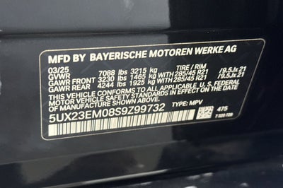 2025 BMW X7 xDrive40i
