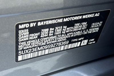 2025 BMW X7 xDrive40i