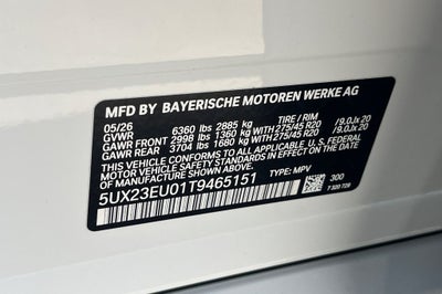 2026 BMW X5 xDrive40i