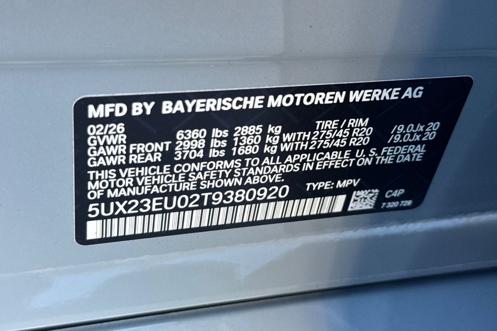 2026 BMW X5 xDrive40i