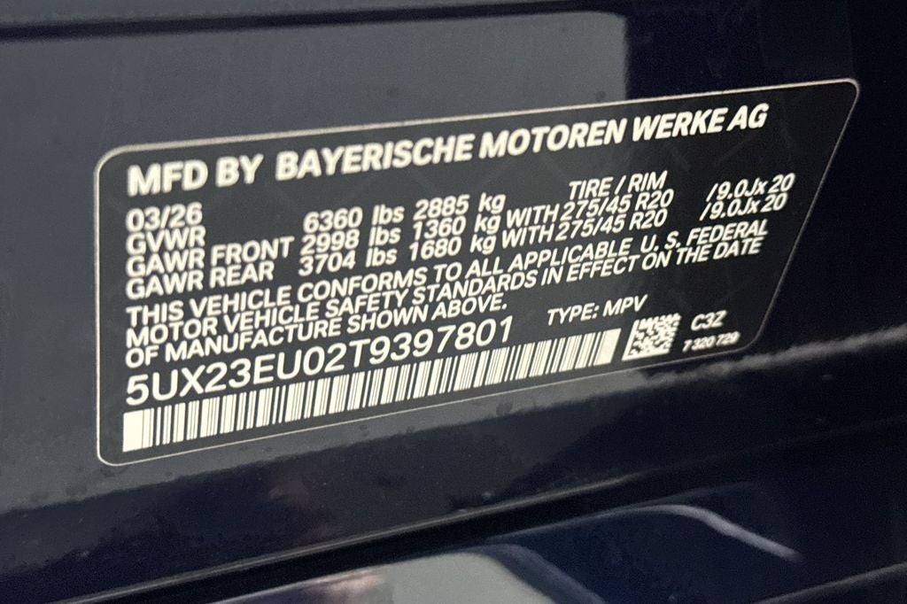 2026 BMW X5 xDrive40i