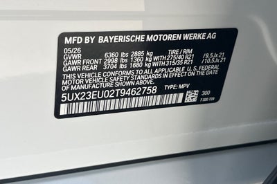 2026 BMW X5 xDrive40i