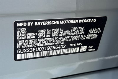 2026 BMW X5 xDrive40i