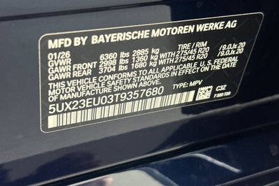 2026 BMW X5 xDrive40i