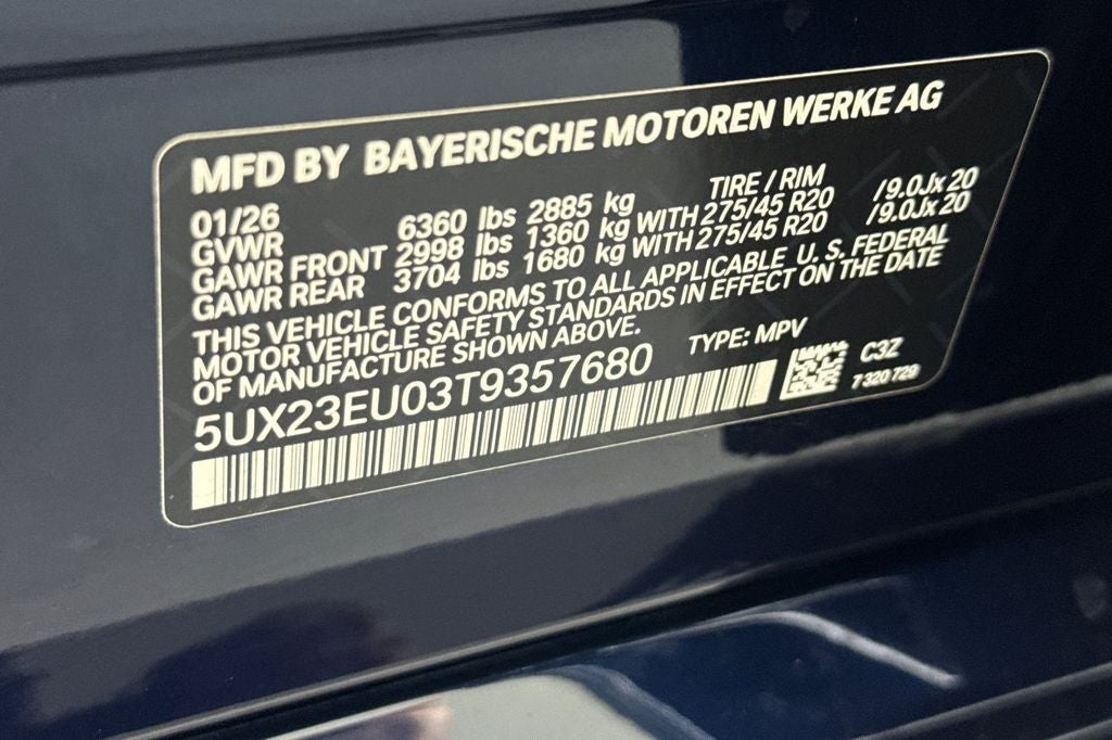 2026 BMW X5 xDrive40i