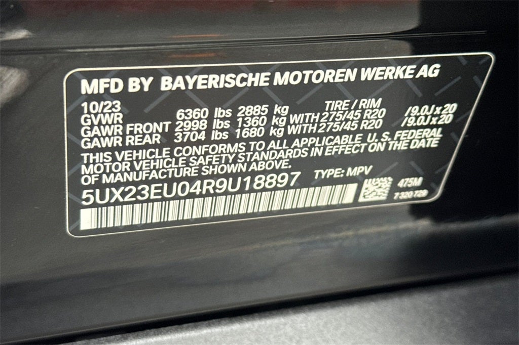 2024 BMW X5 xDrive40i