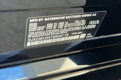 2026 BMW X5 xDrive40i