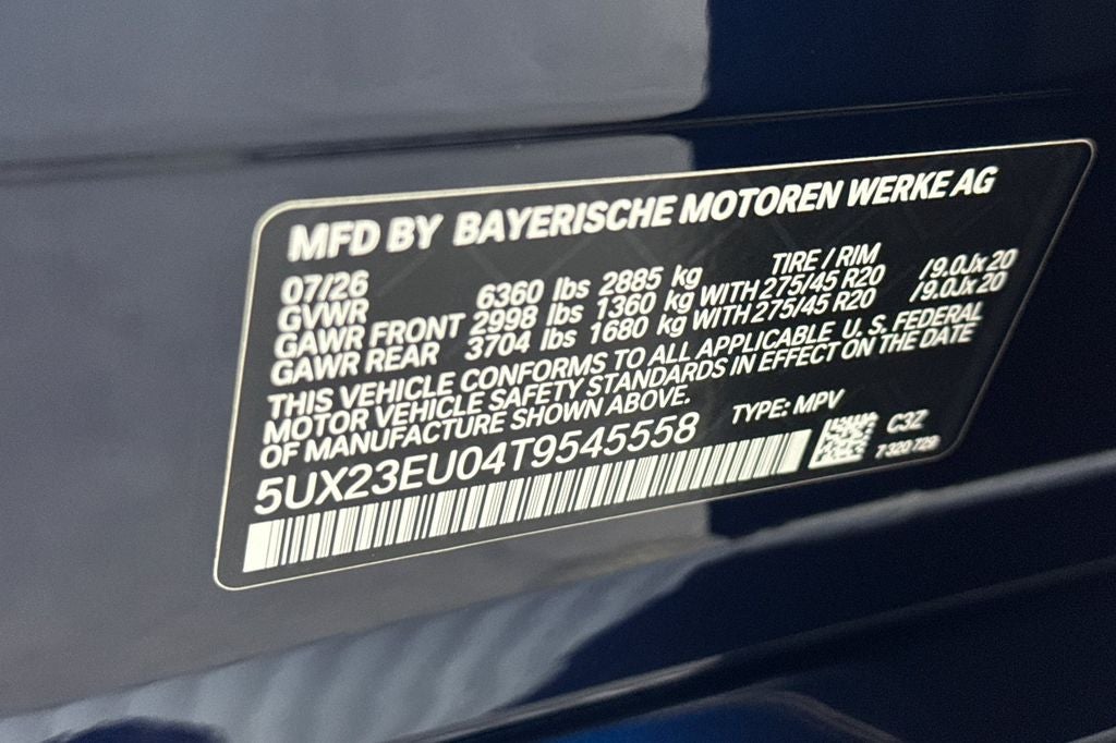 2026 BMW X5 xDrive40i