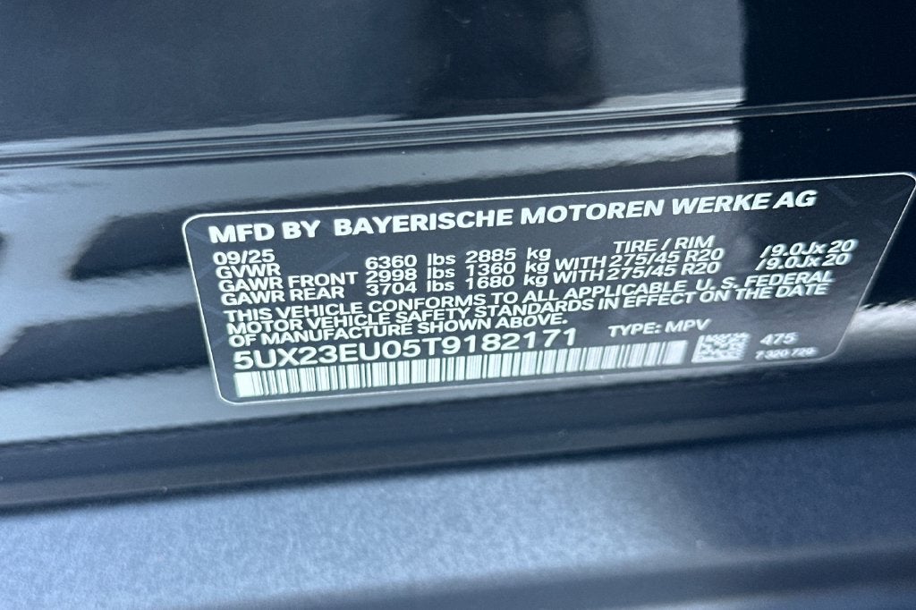 2026 BMW X5 xDrive40i