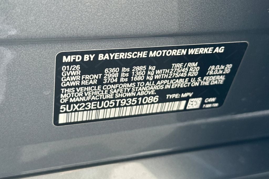 2026 BMW X5 xDrive40i