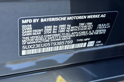2026 BMW X5 xDrive40i