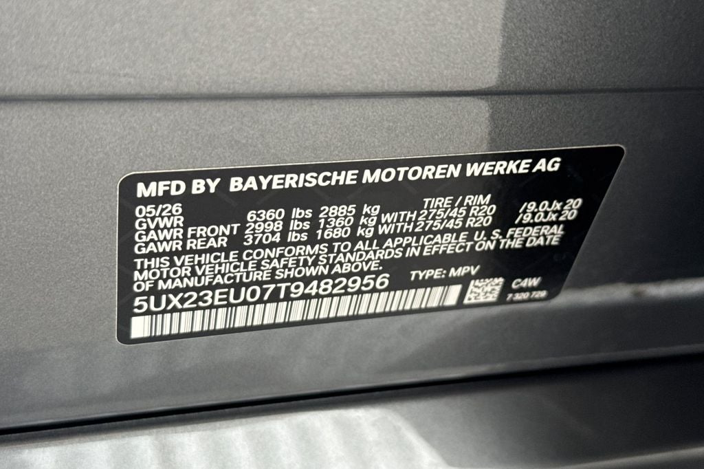 2026 BMW X5 xDrive40i