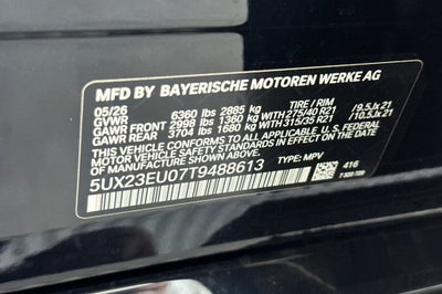 2026 BMW X5 xDrive40i