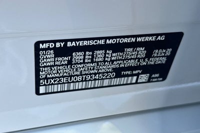 2026 BMW X5 xDrive40i