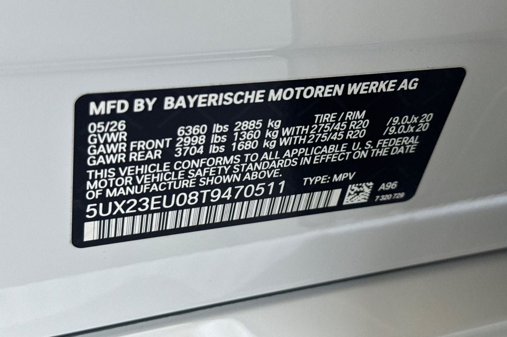 2026 BMW X5 xDrive40i
