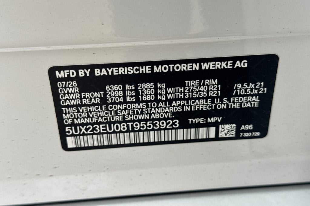 2026 BMW X5 xDrive40i