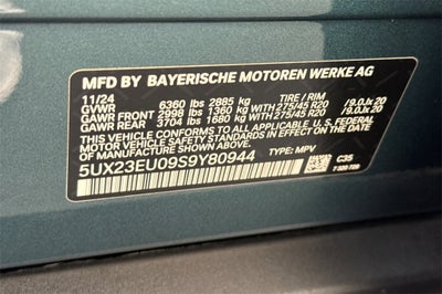 2025 BMW X5 xDrive40i