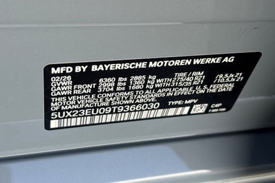 2026 BMW X5 xDrive40i