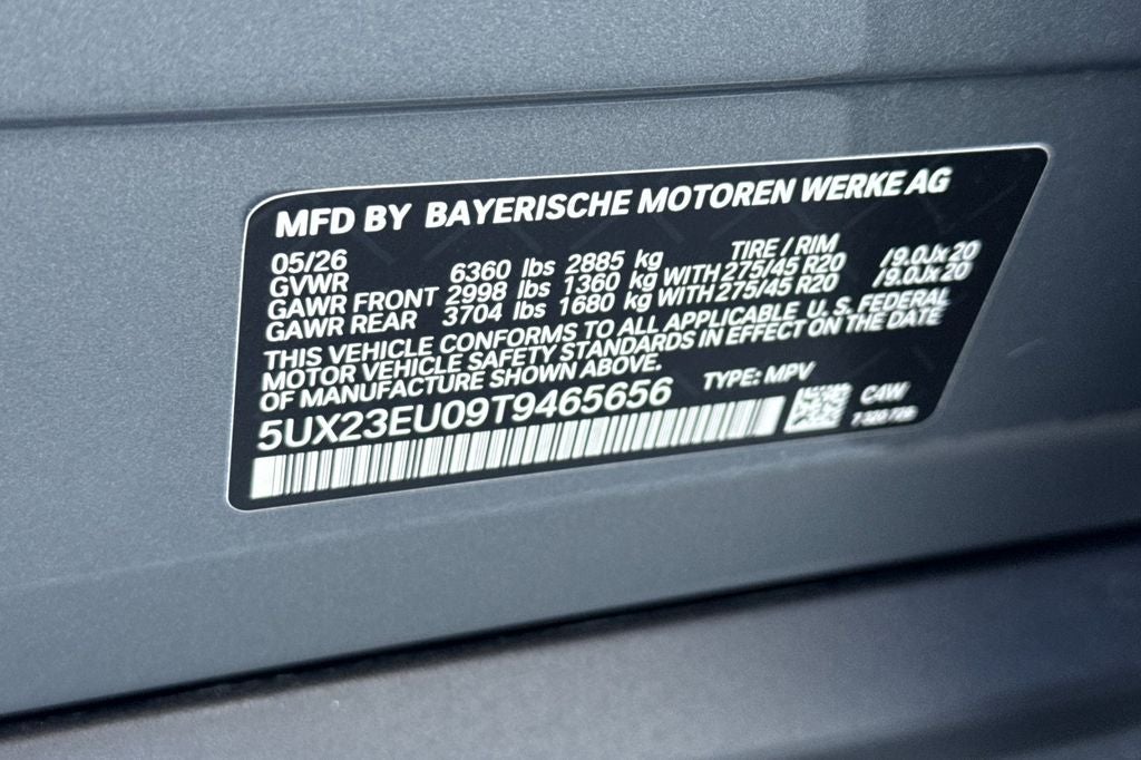 2026 BMW X5 xDrive40i