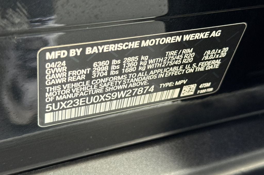2025 BMW X5 xDrive40i