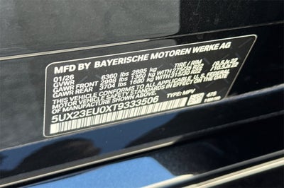 2026 BMW X5 xDrive40i