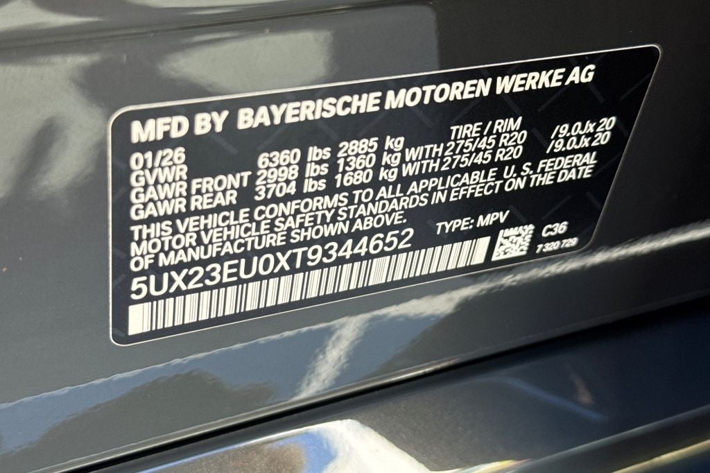2026 BMW X5 xDrive40i