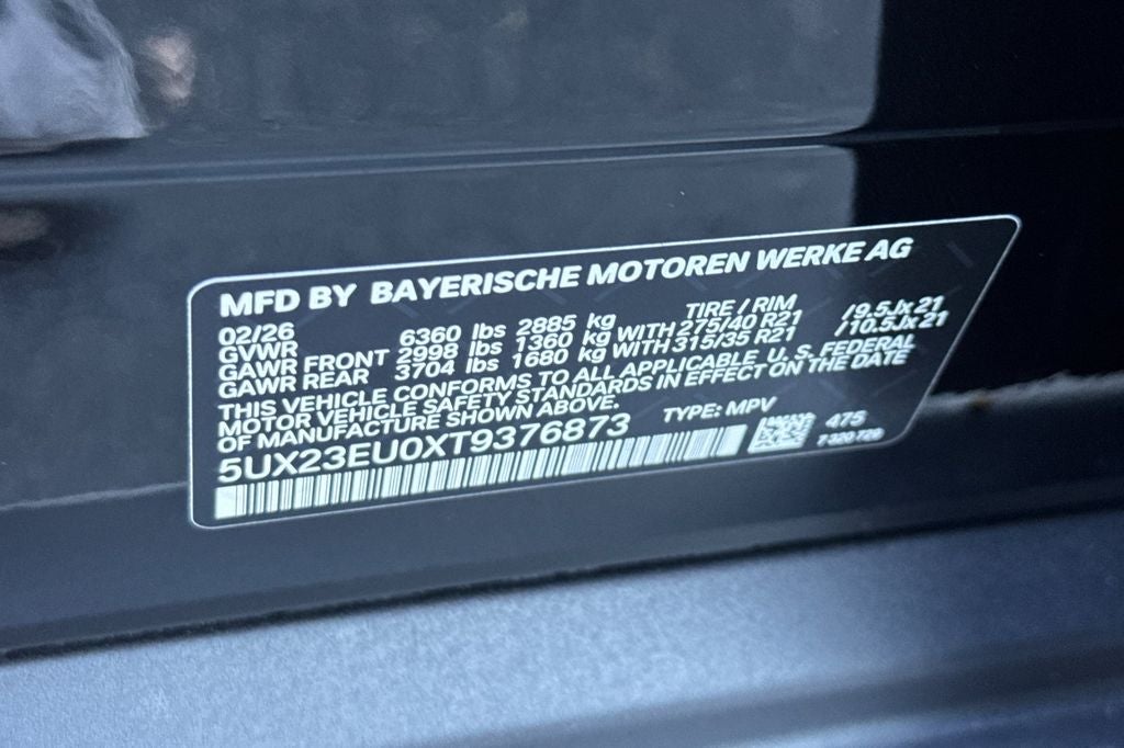 2026 BMW X5 xDrive40i