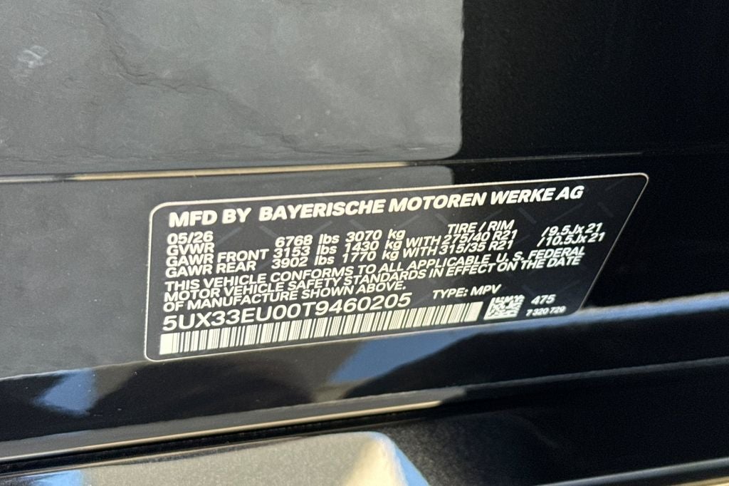 2026 BMW X5 M60i