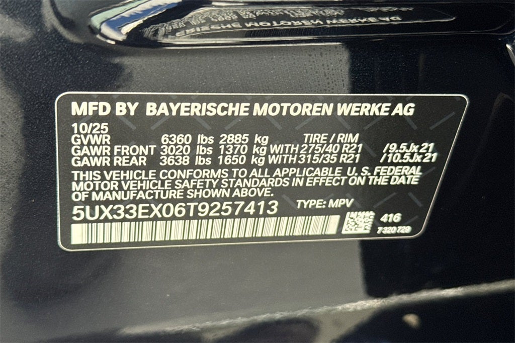 2026 BMW X6 xDrive40i