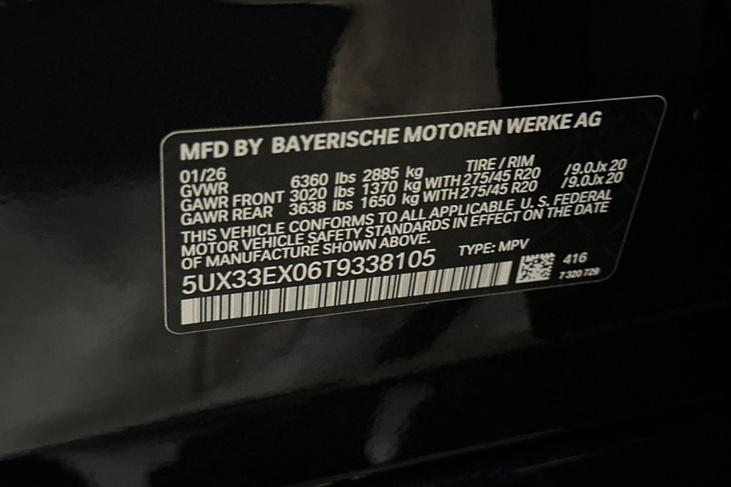 2026 BMW X6 xDrive40i