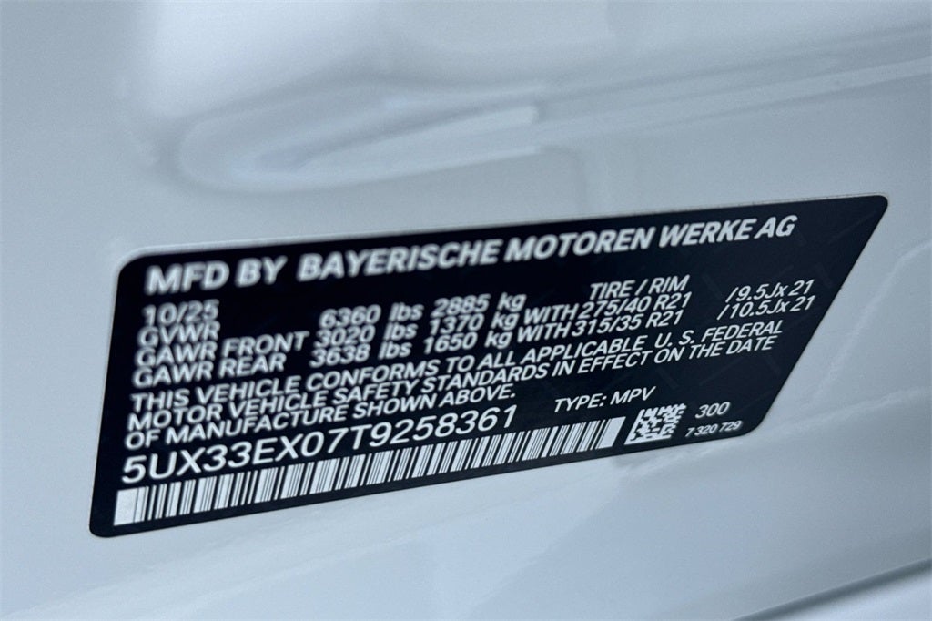 2026 BMW X6 xDrive40i