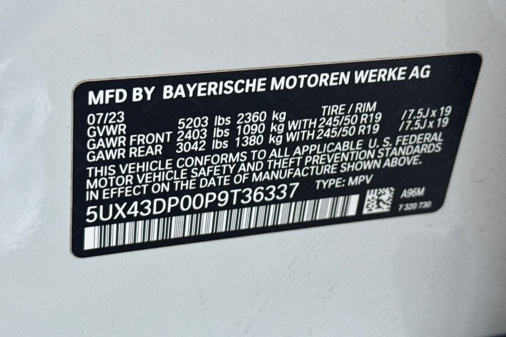 2023 BMW X3 sDrive30i