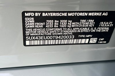 2026 BMW X5 xDrive50e