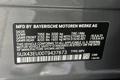 2026 BMW X5 xDrive50e