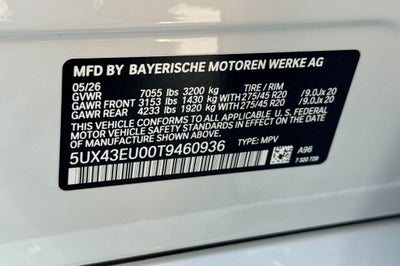 2026 BMW X5 xDrive50e