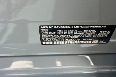 2026 BMW X5 xDrive50e