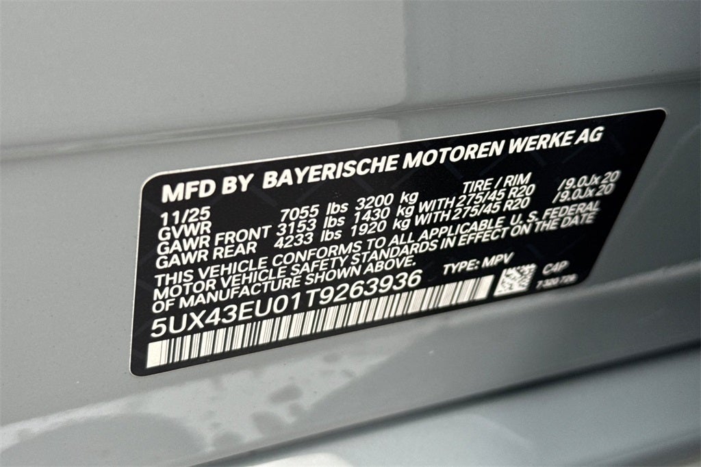 2026 BMW X5 xDrive50e