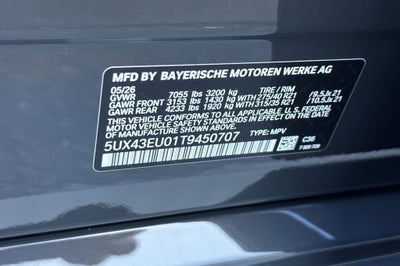 2026 BMW X5 xDrive50e