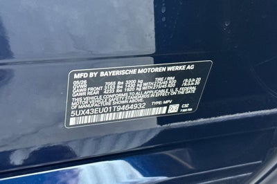 2026 BMW X5 xDrive50e