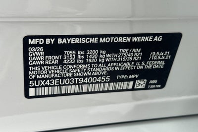 2026 BMW X5 xDrive50e