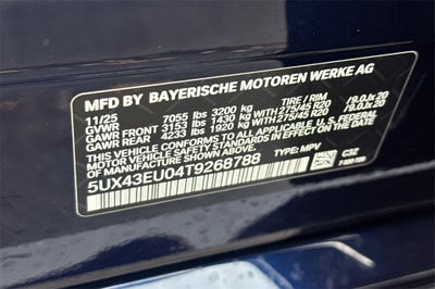 2026 BMW X5 xDrive50e