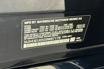 2025 BMW X5 xDrive50e