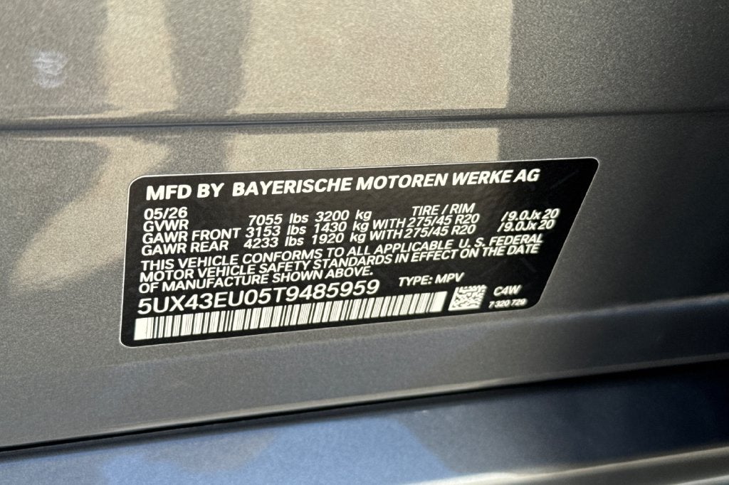 2026 BMW X5 xDrive50e