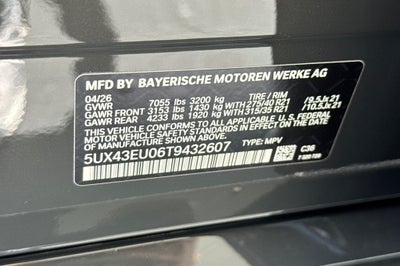2026 BMW X5 xDrive50e